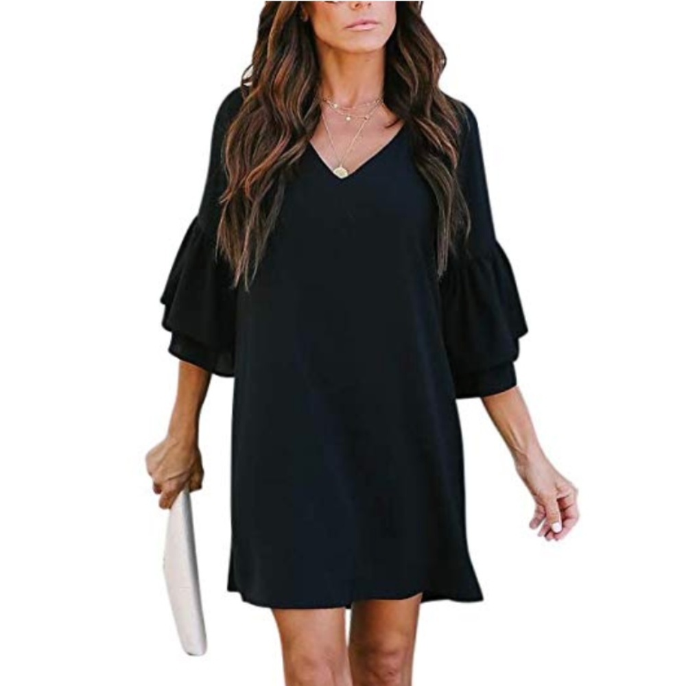 ⚡️PRICE DROP!  x BELONGSCI [V-Neck Mini Dress]